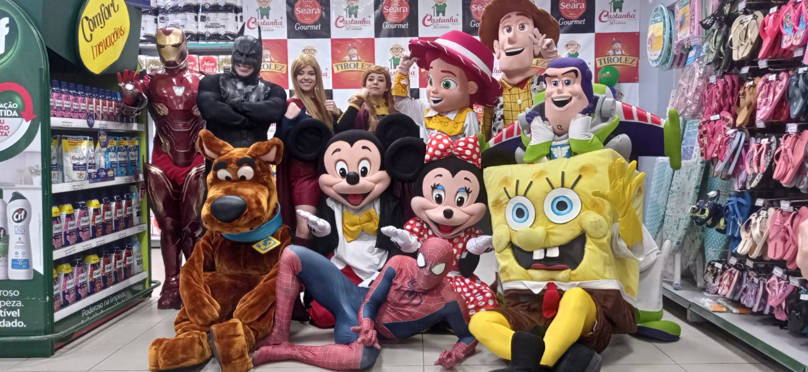 Personagens Vivos para eventos