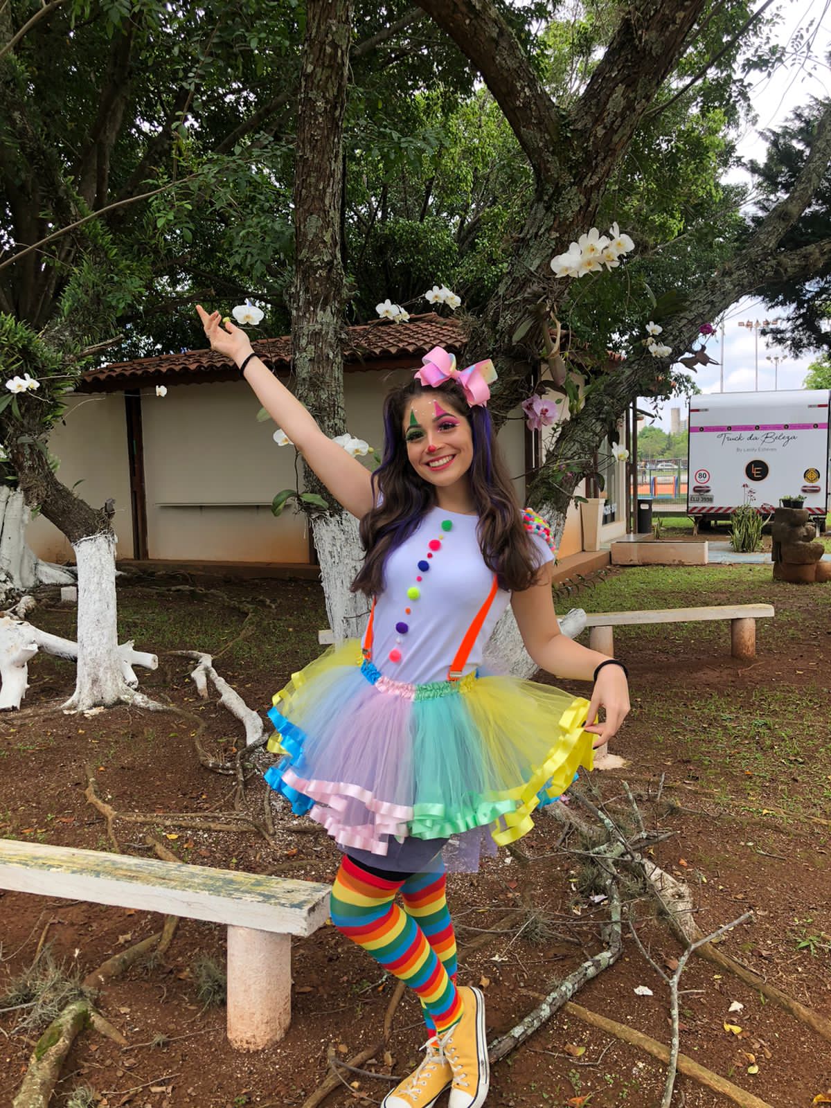 Recreação completa com personagem vivo GRÁTIS