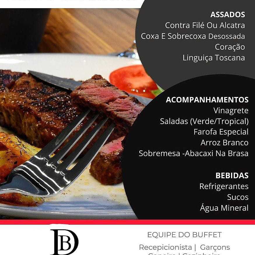 Buffet para qualquer tipo de evento !!