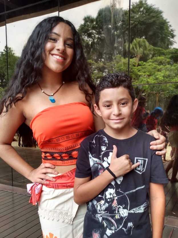 Personagens vivos e recreação