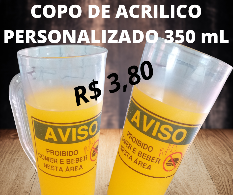 Copos e canecas personalizadas