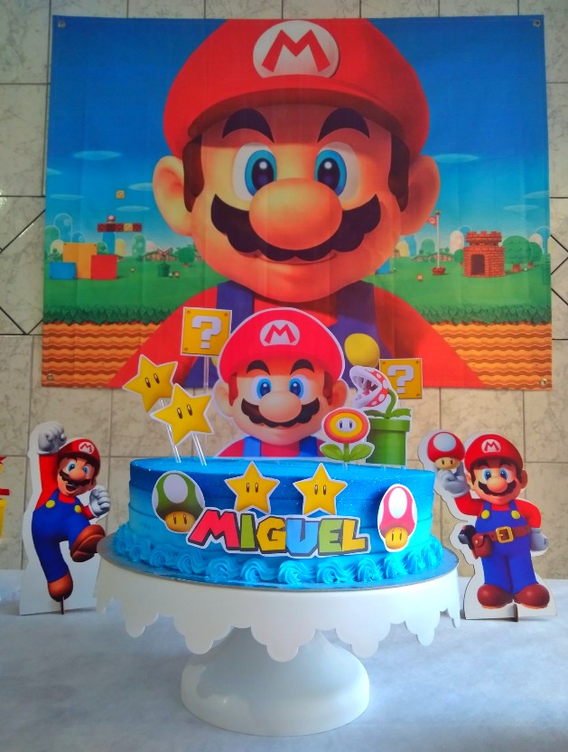 Decoração Super Mario Bros