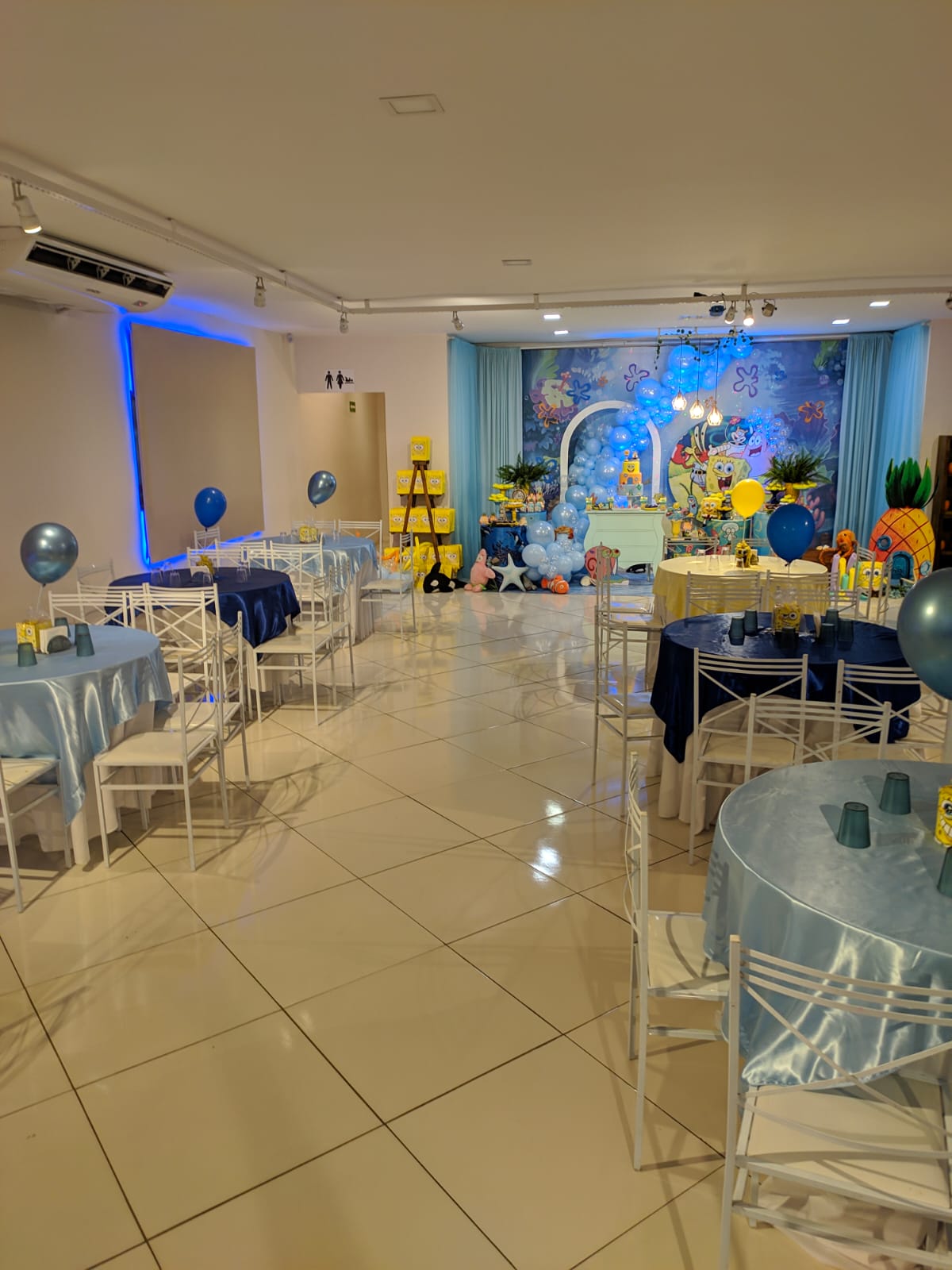 Salão de festa Interage Produções. Infantil e adulto