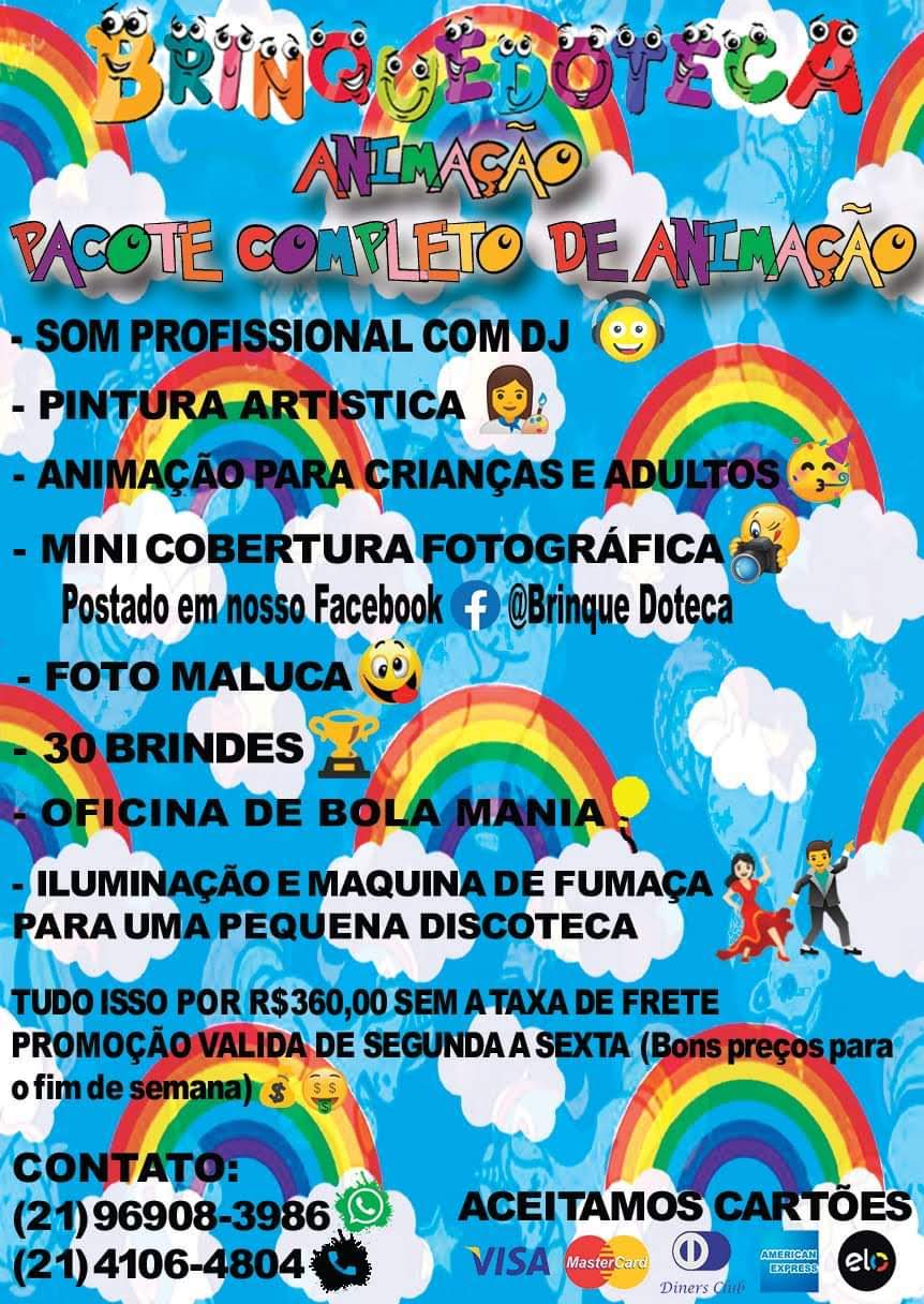 Brinquedoteca entretenimento, Animação, estações e brinquedos