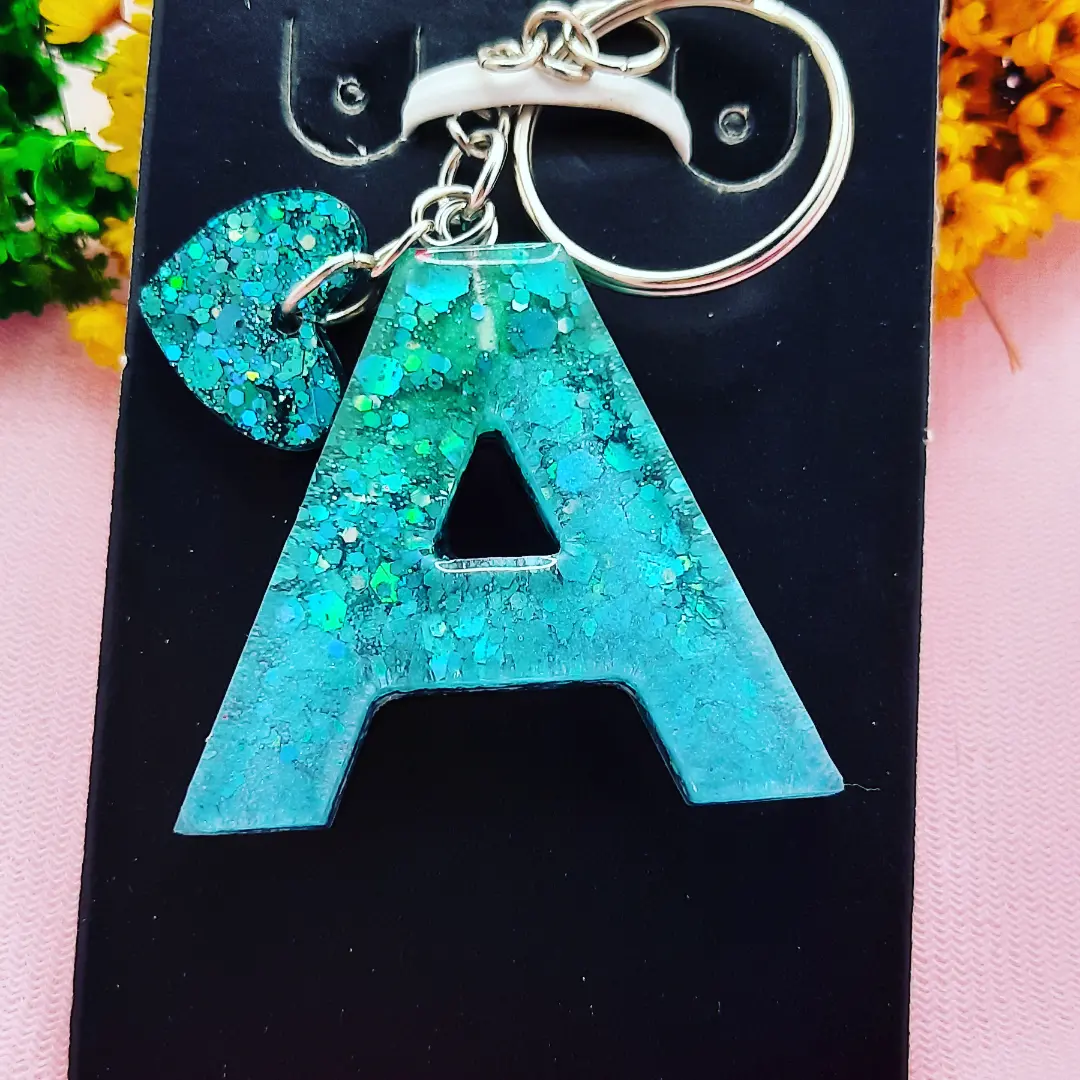 Chaveiros personalizados letras iniciais