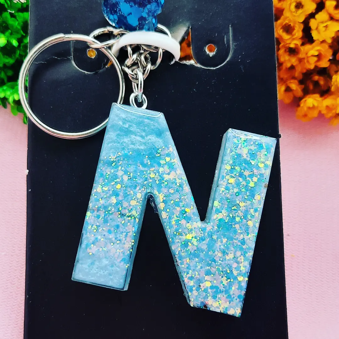 Chaveiros personalizados letras iniciais