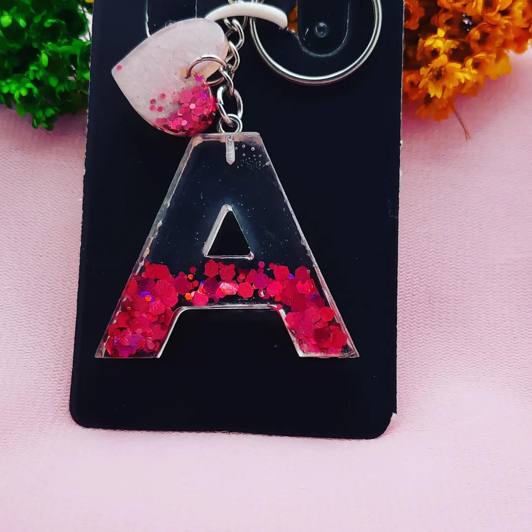 Chaveiros personalizados letras iniciais