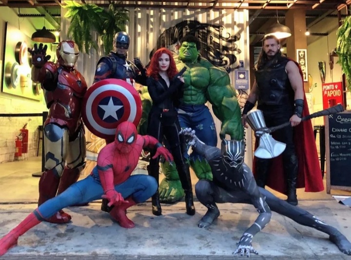 SHA – Personagens vivo – Personagens para eventos – Personagens para Festas de aniversário