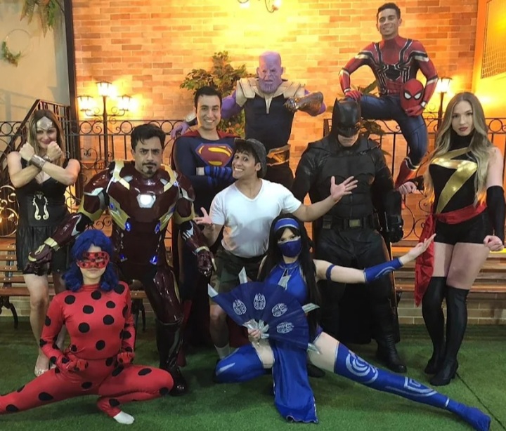 SHA – Personagens vivo – Personagens para eventos – Personagens para Festas de aniversário