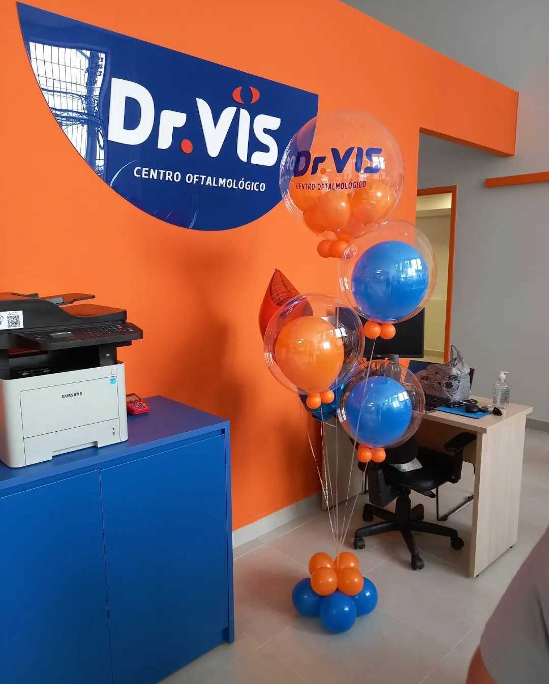 Decoração com balões