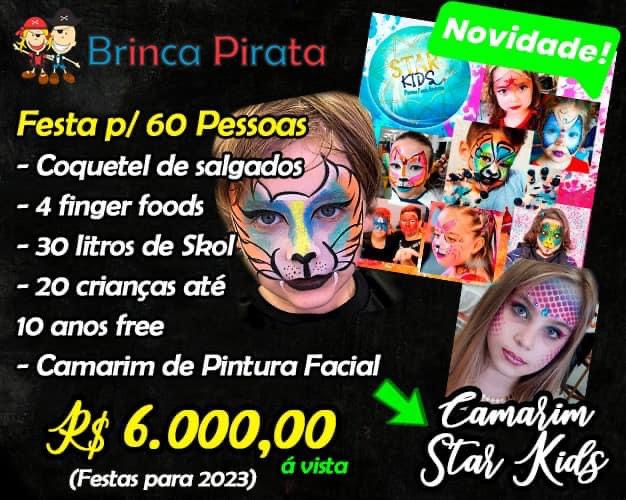 Buffet brinca pirata