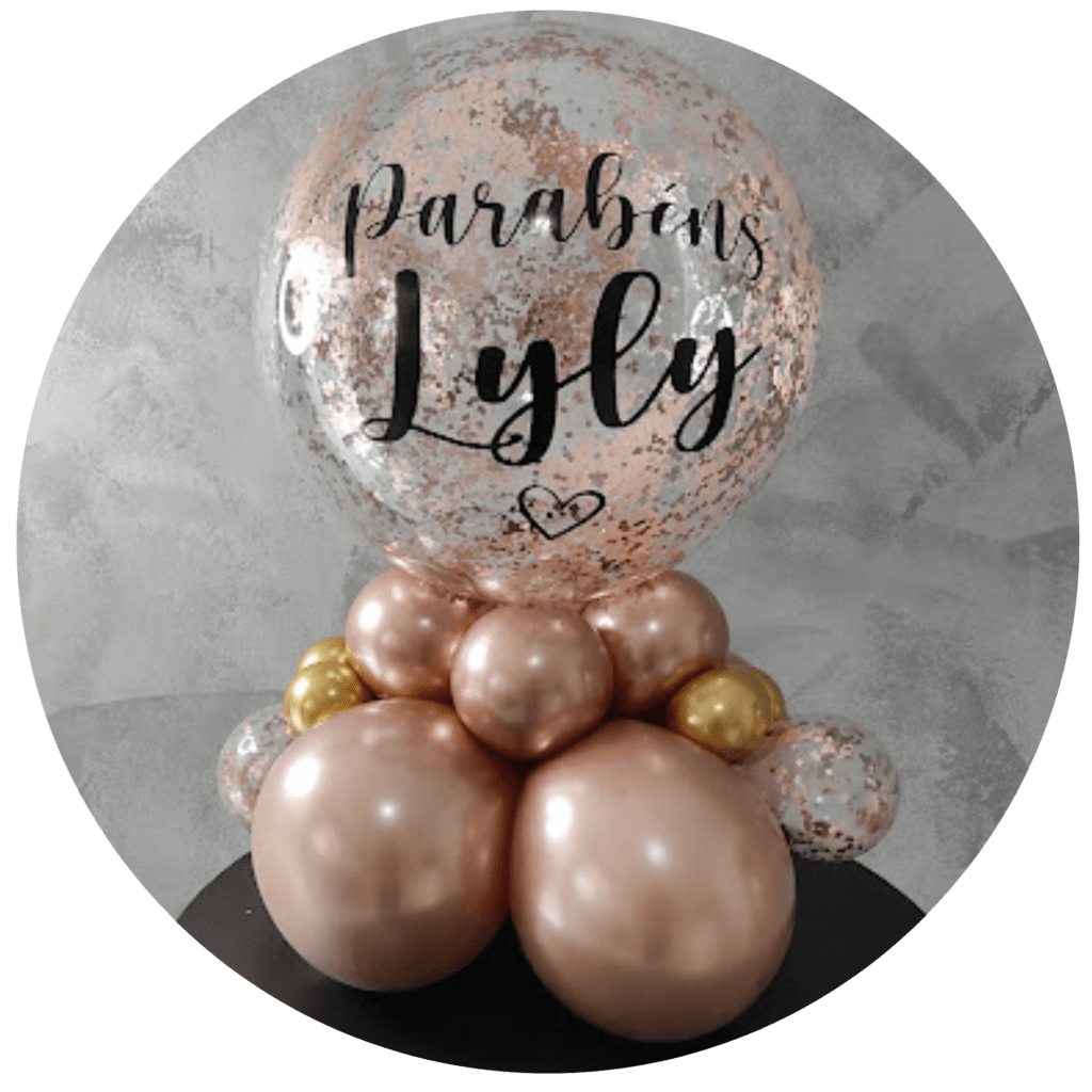 casita baloes personalizados