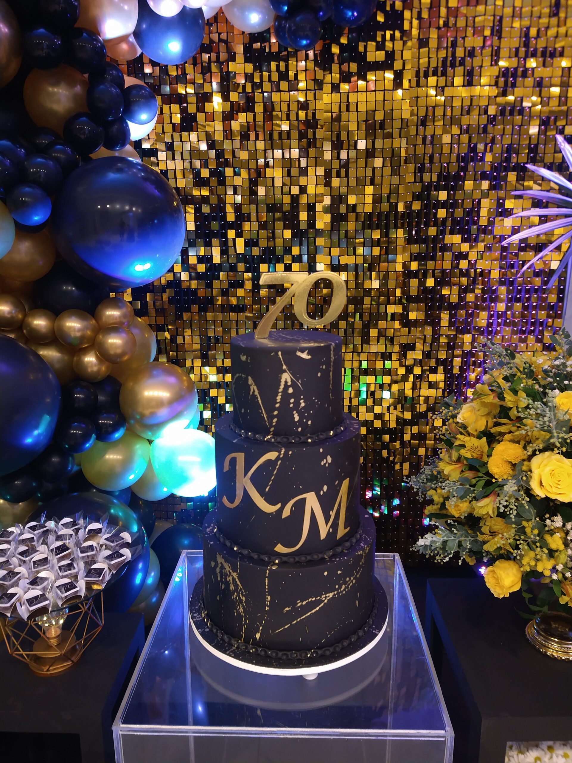 Shimmer wall – Painel de Lantejoulas