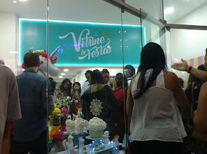Vitrine de festas