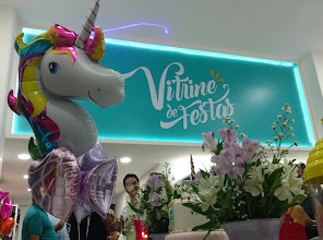 Vitrine de festas