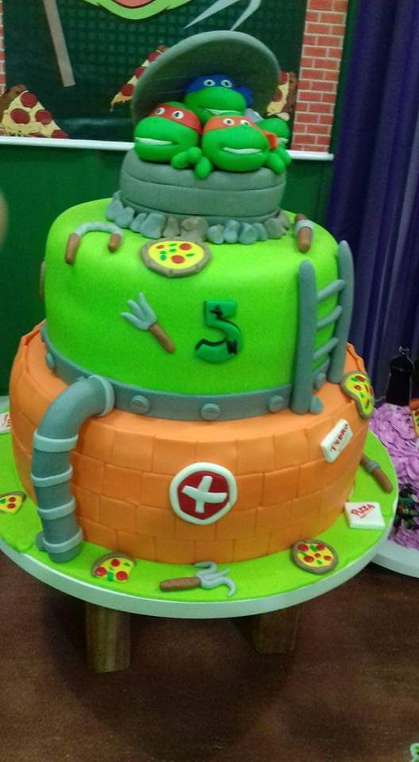 Bolos decorados e caseiros