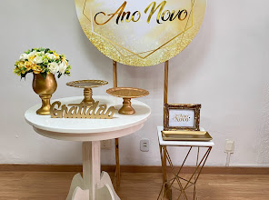 Estilosa decorações e balões