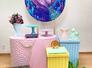 Estilosa decorações e balões