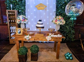 Aquarela decorações de festas