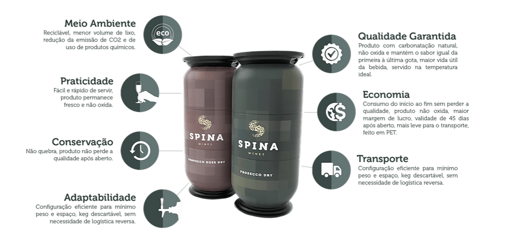 ESPUMANTE EM BARRIL 20 LITROS