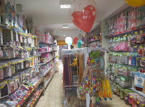 Sales festas e balões