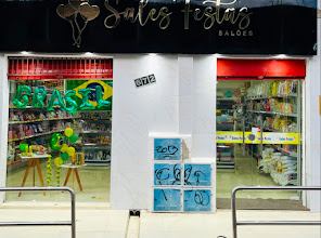 Sales festas e balões