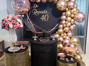 Aquarela decorações de festas