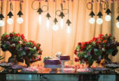 Bellas decorações de eventos