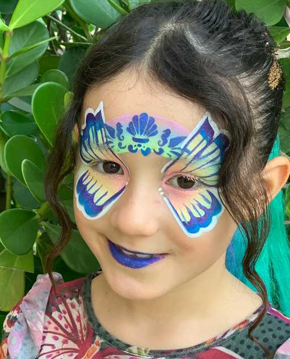 Pintura Facial Pintura de Rosto Make artística