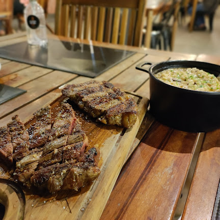 Parrileiro churrasco