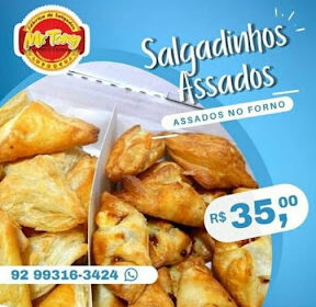 Salgadinhos-assados