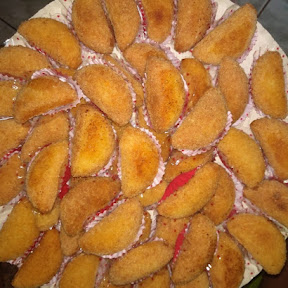 Salgados fritos e congelados da Rosa