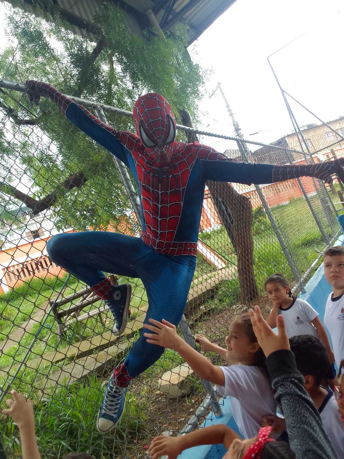 Homem Aranha – Personagem vivo para festas e eventos