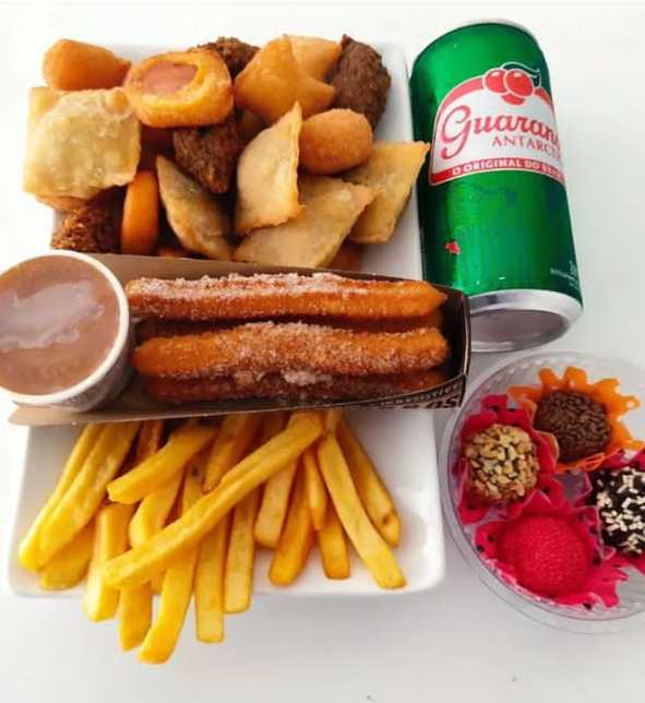 a fábrica Salgados e Doces