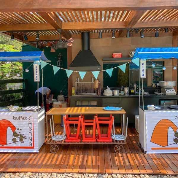 buffet cabana