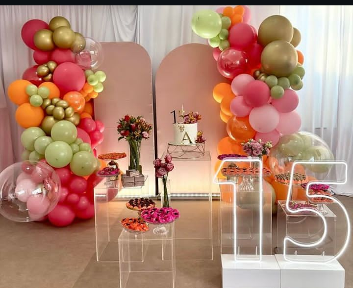 Class buffet e decoração