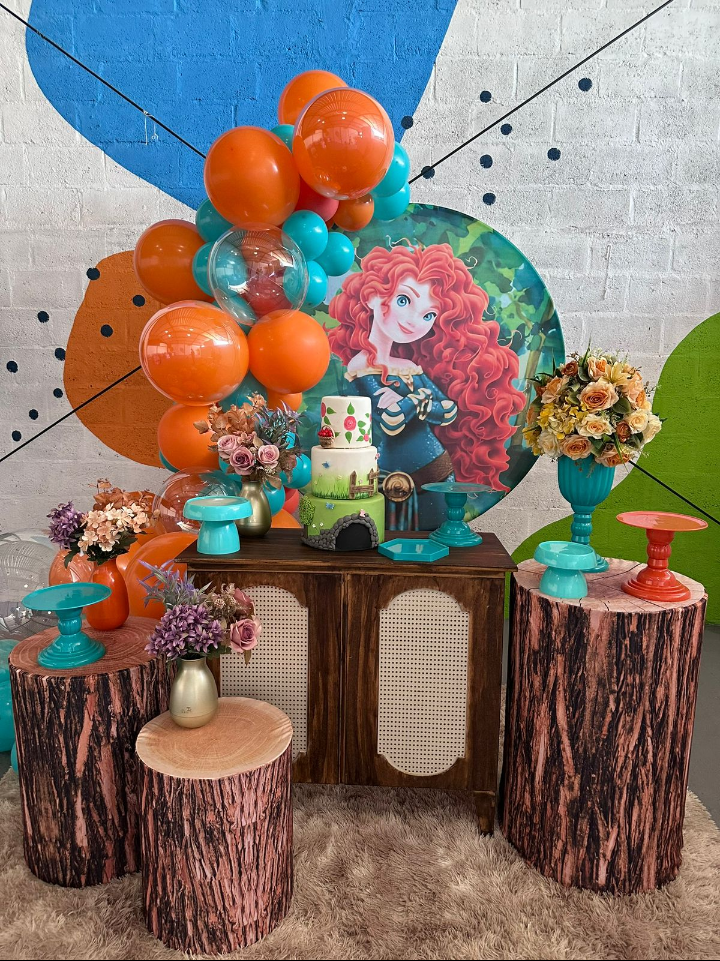 festa magica decoração Jessica