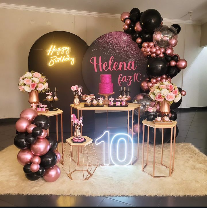 menina festeira Decorações