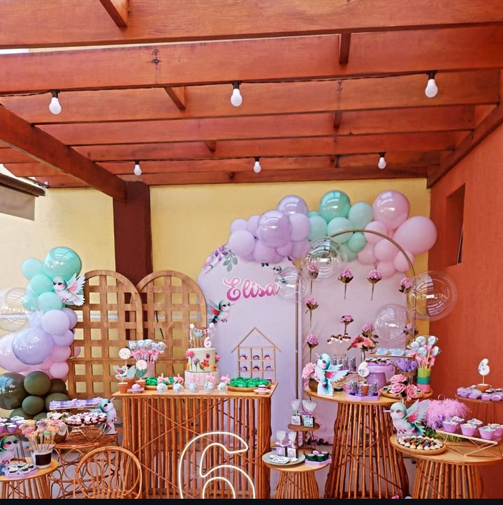 Decorações pegue e monte Da Ana