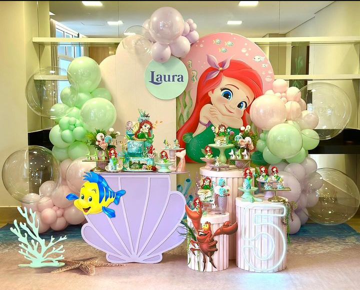 hoje a festa e sua Decorações