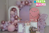 festa e alegria Decoração