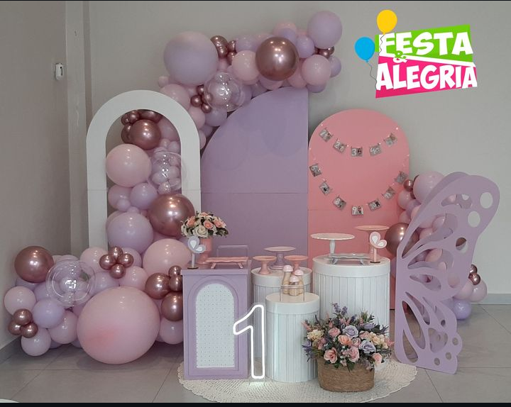 festa e alegria Decoração