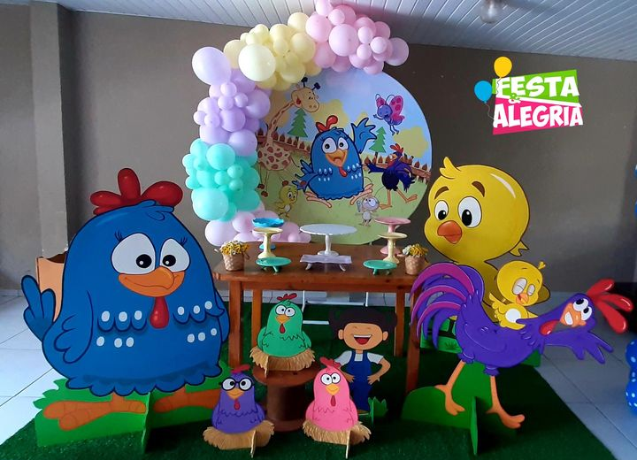 festa e alegria Decoração
